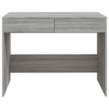 Desk Grey Sonoma 101x50x76.5 cm Engineered Wood - 45-Degree Angle