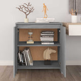 Sideboard Grey Sonoma 70x41x75 cm Engineered Wood - Side View
