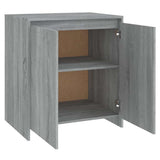 Sideboard Grey Sonoma 70x41x75 cm Engineered Wood - Low Angle