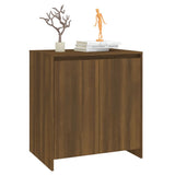 Sideboard Brown Oak 70x41x75 cm Engineered Wood - Top-Down View