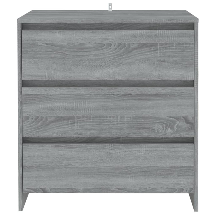 Sideboard Grey Sonoma 70x41x75 cm Engineered Wood