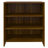 Sideboard Brown Oak 70x40.5x75 cm Engineered Wood - 45-Degree Angle