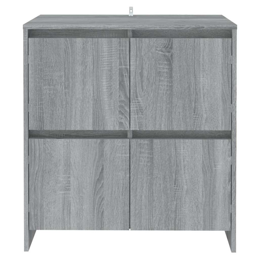 Sideboard Grey Sonoma 70x41x75 cm Engineered Wood