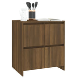 Sideboard Brown Oak 70x41x75 cm Engineered Wood - Close-Up Angle