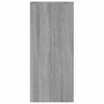 Sideboard Grey Sonoma 102x33x75 cm Engineered Wood