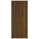 Sideboard Brown Oak 102x33x75 cm Engineered Wood