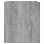 TV Cabinet Grey Sonoma 90x35x40 cm Engineered Wood