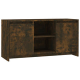 TV Cabinet Smoked Oak 102x37.5x52.5 cm Engineered Wood