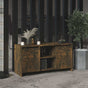 TV Cabinet Smoked Oak 102x37.5x52.5 cm Engineered Wood