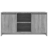 TV Cabinet Grey Sonoma 102x37.5x52.5 cm Engineered Wood - Side View
