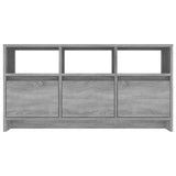 TV Cabinet Grey Sonoma 102x37.5x52.5 cm Engineered Wood - Rear View