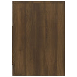 TV Cabinet Brown Oak 102x37.5x52.5 cm Engineered Wood