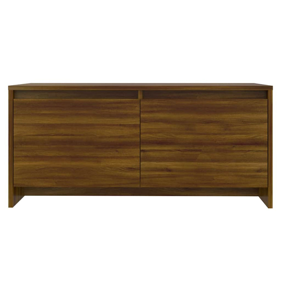 Coffee Table Brown Oak 90x50x41.5 cm Engineered Wood