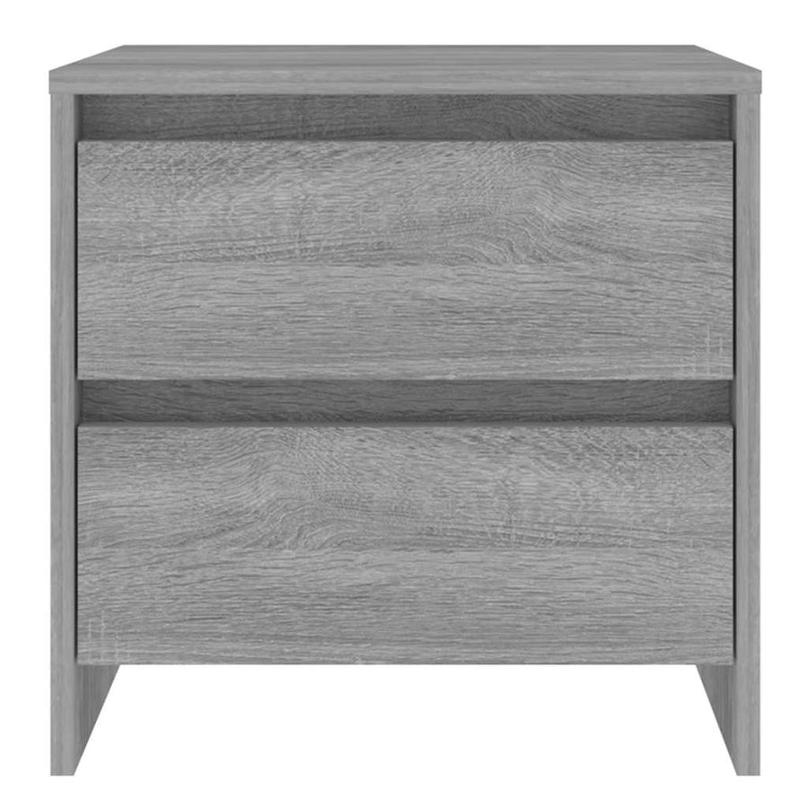 Bedside Cabinet Grey Sonoma 45x34.5x44.5 cm Engineered Wood