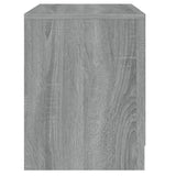 Bedside Cabinet Grey Sonoma 45x34.5x44.5 cm Engineered Wood
