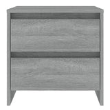Bedside Cabinets 2 pcs Grey Sonoma 45x34.5x44.5 cm Engineered Wood