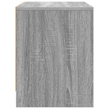 Bedside Cabinet Grey Sonoma 45x34x44.5 cm Engineered Wood