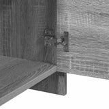 Bedside Cabinet Grey Sonoma 45x34x44.5 cm Engineered Wood
