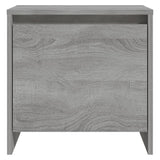 Bedside Cabinets 2 pcs Grey Sonoma 45x34x44.5 cm Engineered Wood