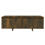 TV Cabinet Smoked Oak 120x30x40.5 cm Engineered Wood