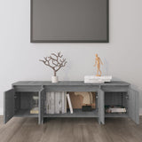 TV Cabinet Grey Sonoma 120x30x40.5 cm Engineered Wood - Side View