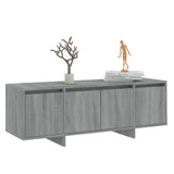 TV Cabinet Grey Sonoma 120x30x40.5 cm Engineered Wood - Top-Down View