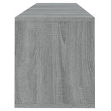 TV Cabinet Grey Sonoma 120x30x40.5 cm Engineered Wood - Close-Up Angle