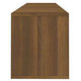 TV Cabinet Brown Oak 120x30x40.5 cm Engineered Wood - Close-Up Angle