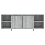 TV Cabinet Grey Sonoma 130x35x50 cm Engineered Wood