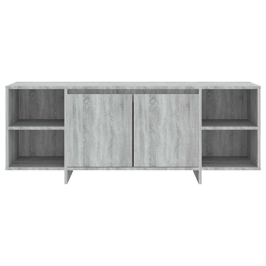 TV Cabinet Grey Sonoma 130x35x50 cm Engineered Wood