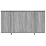 Sideboard Grey Sonoma 135x41x75 cm Engineered Wood - 45-Degree Angle