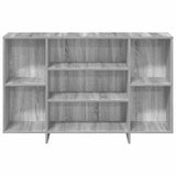 Sideboard Grey Sonoma 120x30x75 cm Engineered Wood