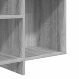 Sideboard Grey Sonoma 120x30x75 cm Engineered Wood - Low Angle