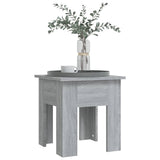 Coffee Table Grey Sonoma 40x40x42 cm Engineered Wood - Top-Down View