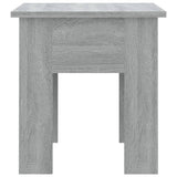 Coffee Table Grey Sonoma 40x40x42 cm Engineered Wood - 45-Degree Angle