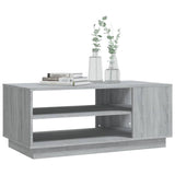 Coffee Table Grey Sonoma 102x55x43 cm Engineered Wood