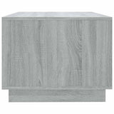 Coffee Table Grey Sonoma 102x55x43 cm Engineered Wood