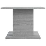 Coffee Table Grey Sonoma 55.5x55.5x40 cm Engineered Wood - 45-Degree Angle