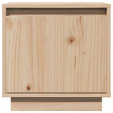 Bedside Cabinets 2 pcs 40x30x40 cm Solid Wood Pine - Side View