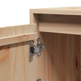 Bedside Cabinets 2 pcs 40x30x40 cm Solid Wood Pine - Low Angle