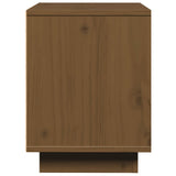 Bedside Cabinets 2 pcs Honey Brown 40x30x40 cm Solid Wood Pine - 45-Degree Angle