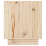 Bedside Cabinets 2 pcs 40x34x40 cm Solid Wood Pine - Close-Up Angle