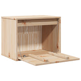 Wall Cabinet 45x30x35 cm Solid Wood Pine - 45-Degree Angle