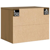 Wall Cabinet Honey Brown 45x30x35 cm Solid Wood Pine