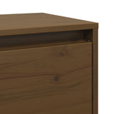 Wall Cabinets 2 pcs Honey Brown 45x30x35 cm Solid Wood Pine