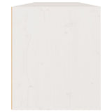 Wall Cabinets 2 pcs White 60x30x35 cm Solid Wood Pine