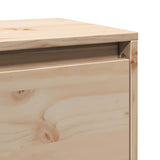 Wall Cabinet 80x30x35 cm Solid Wood Pine - Extra Image