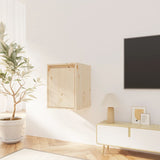 Wall Cabinets 2pcs 30x30x40 cm Solid Wood Pine - Side View
