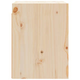 Wall Cabinets 2pcs 30x30x40 cm Solid Wood Pine - Close-Up Angle