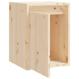 Wall Cabinets 2pcs 30x30x40 cm Solid Wood Pine - Low Angle
